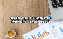 女性在电脑上怎么用微信 电脑微信可以转账付款吗