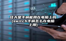 任天堂手柄能用在电脑上吗(switch手柄怎么在电脑上用)