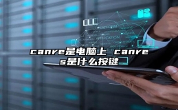 canre是电脑上 canres是什么按键