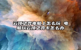 云顶之弈电脑上怎么玩 电脑玩云顶之弈卡怎么办