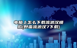 电脑上怎么下载流浪汉模拟(野蛮流浪汉7下载)